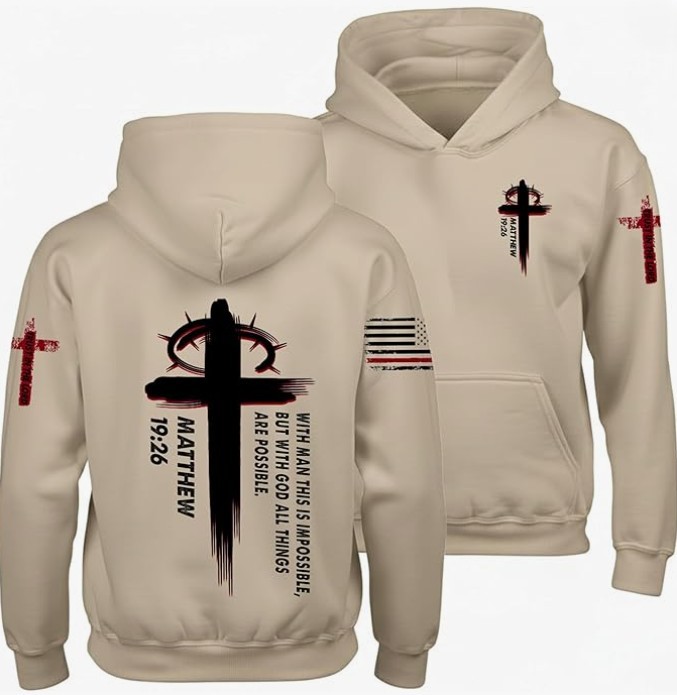 christian hoodie for men