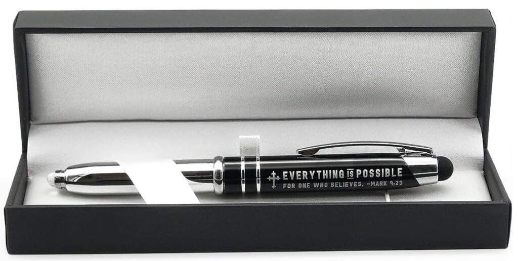 christian scripture pen for men