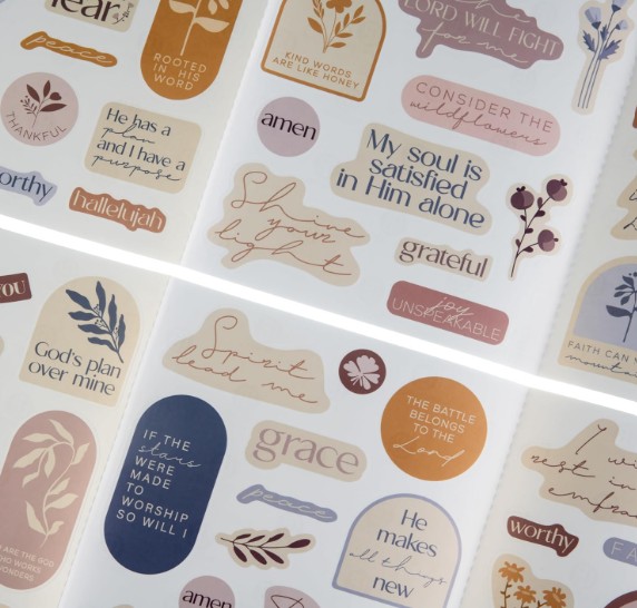 bible stickers, christian stickers