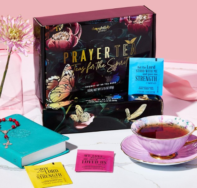 christian tea bag gift set