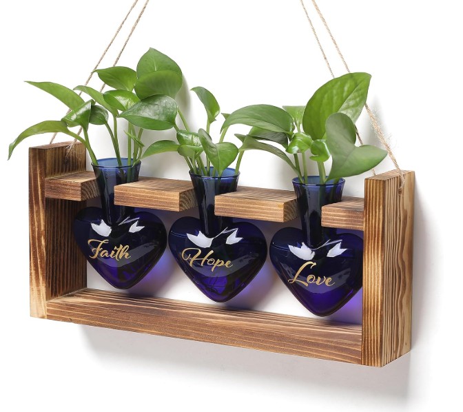 faith hope love terrarium