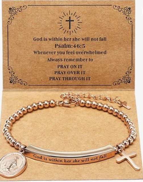 god is within her bracelet