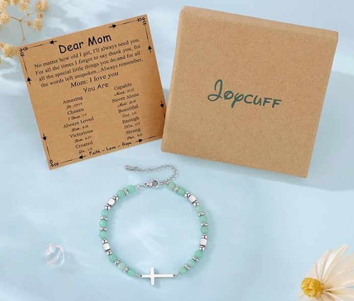 moonstone christian mom bracelet