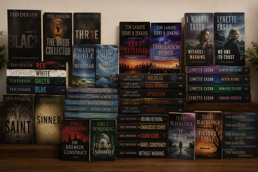 Christian Suspense Fiction Paperback Novels