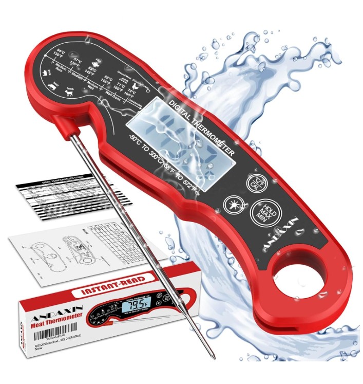 Meat Thermometer Digital for Grilling and Cooking