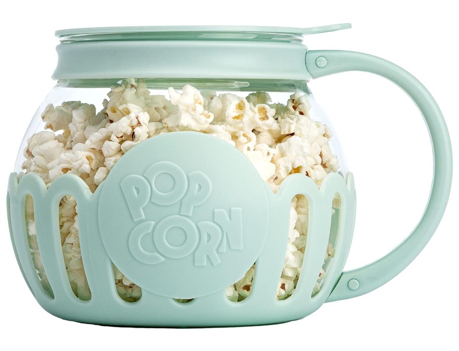 Micro-Pop Microwave Popcorn Popper with Temperature Safe Glass