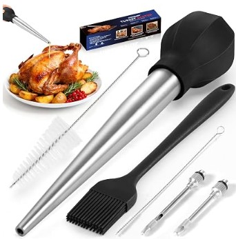 Stainless steel baster