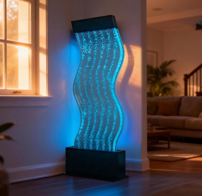 Indoor Water Features; bubble fountain water feature