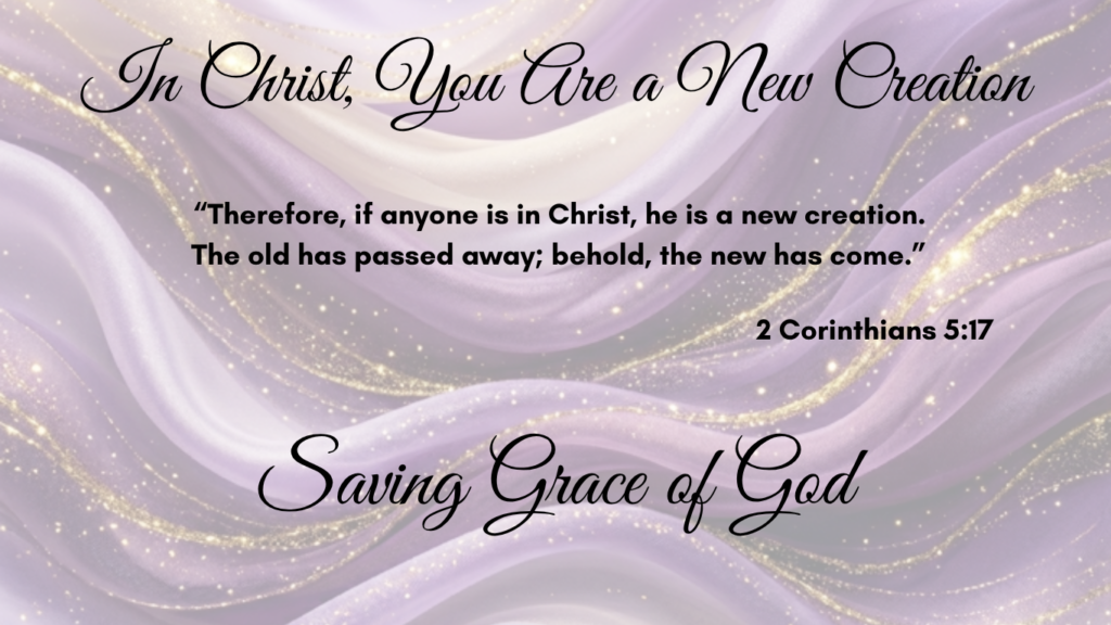 new creation in christ