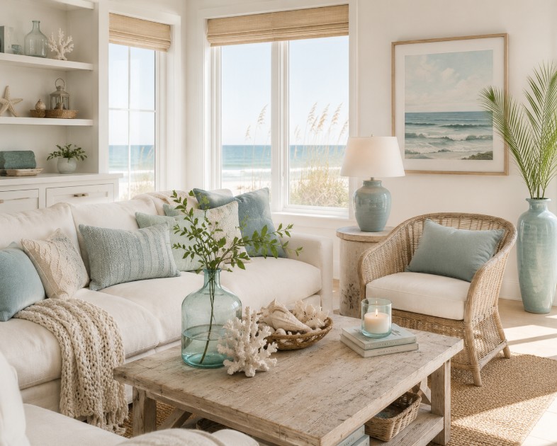 decor that soothes;