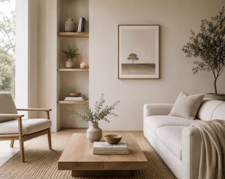 decor that soothes; minimalist decor
