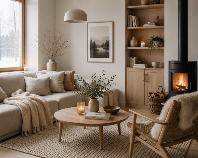 decor that soothes; scandinavian decor