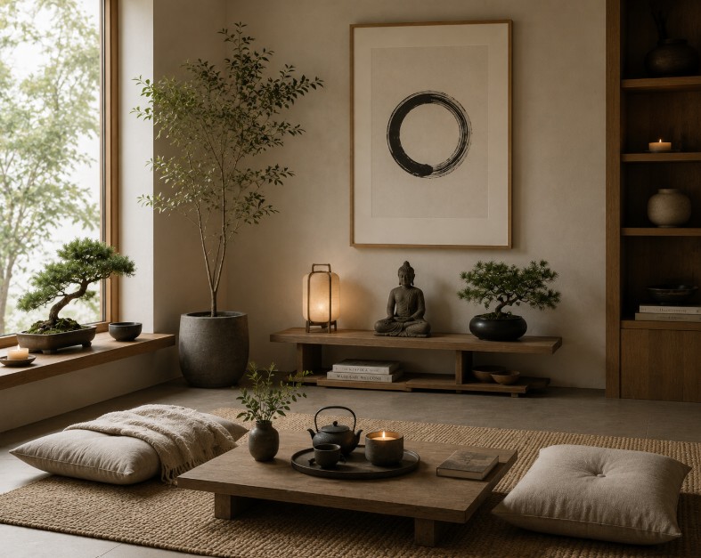 decor that soothes;