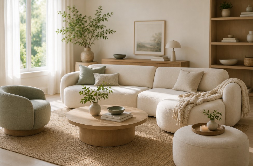 Comfortable, Minimalist Furniture