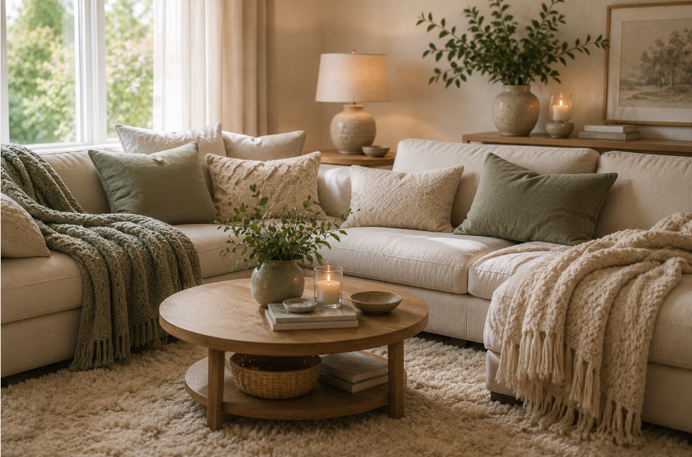 Decluttered, Organized Spaces