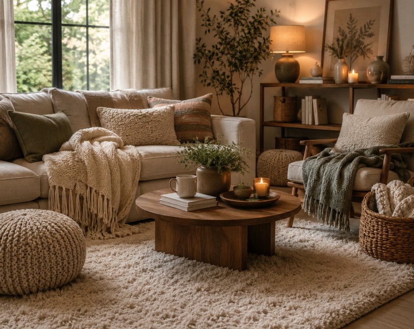 Soft Textures and Layered Fabrics