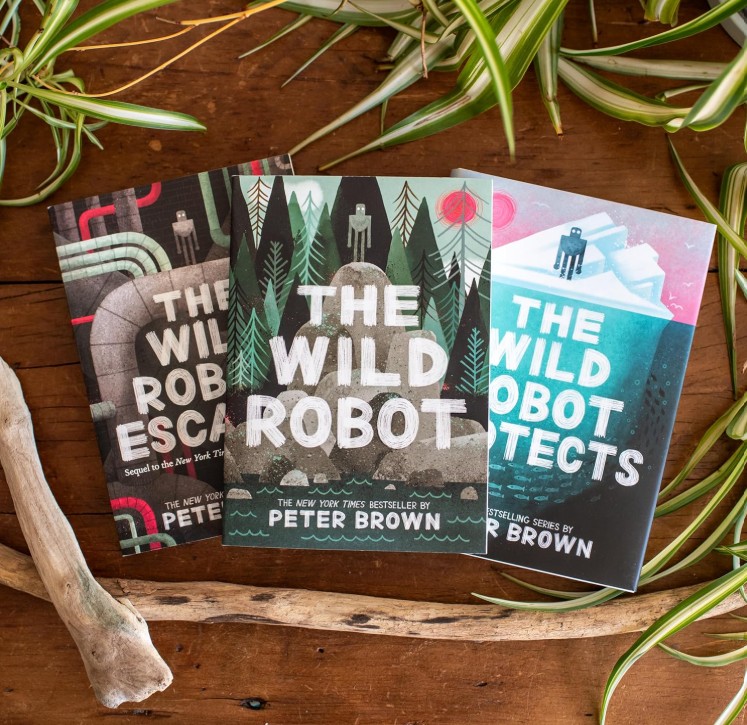 screen-free chapter books; the wild robot