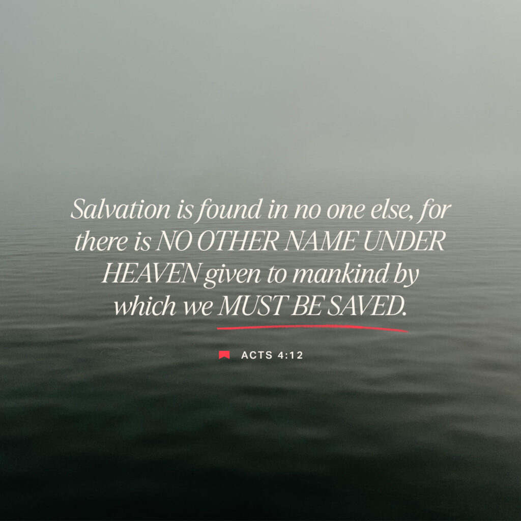 no other name under heaven