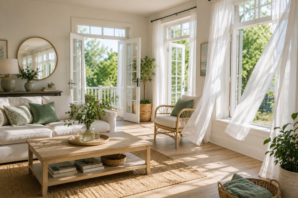 peaceful natural light