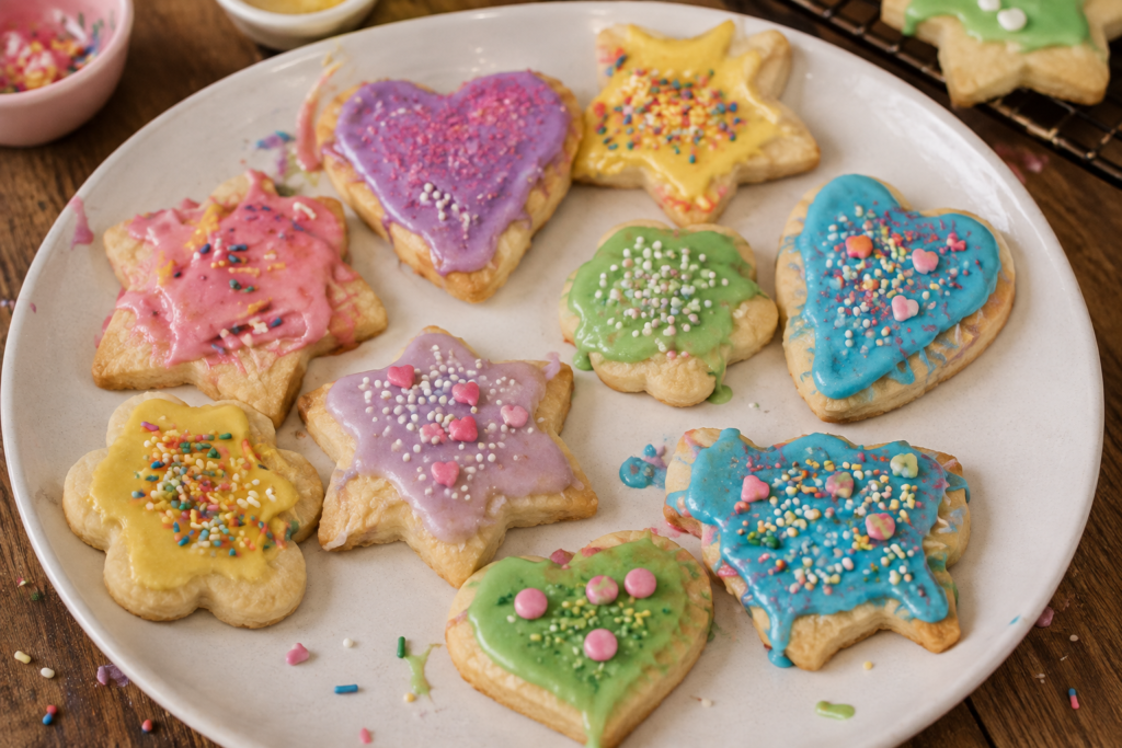 Easy Desserts Kids Can Make sugar cookies