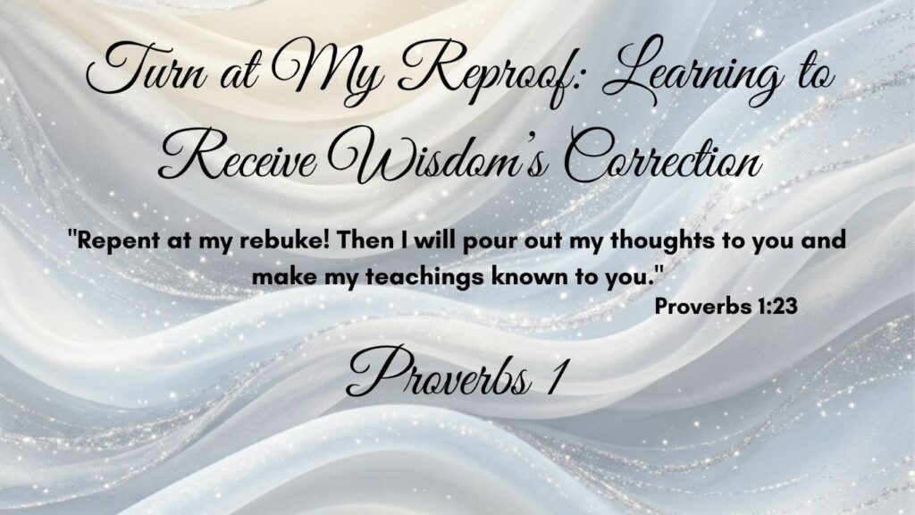 Proverbs 1_Wisdoms Correction