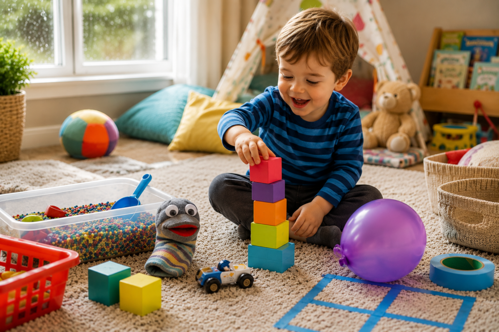 Toddler Games for Rainy Days