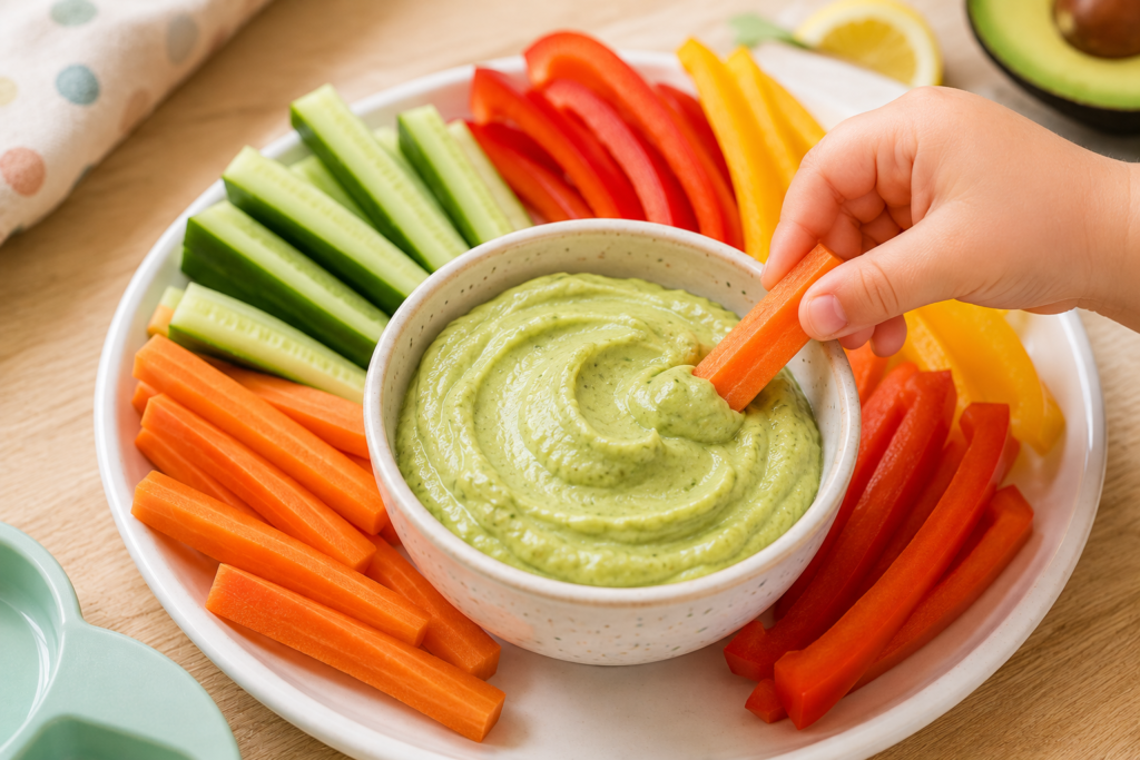 toddler-friendly recipes-avocado dip