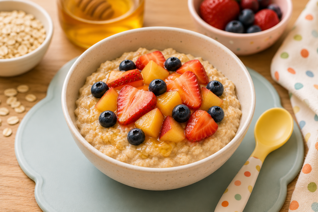 toddler-friendly recipes-oatmeal