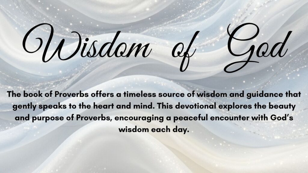 Wisdom of God