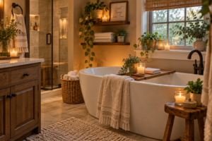 Spa-Inspired Bathroom