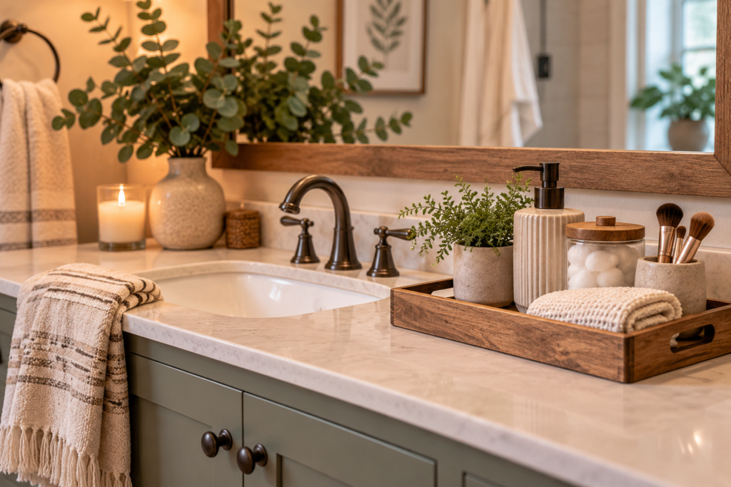 Spa-Inspired Bathroom