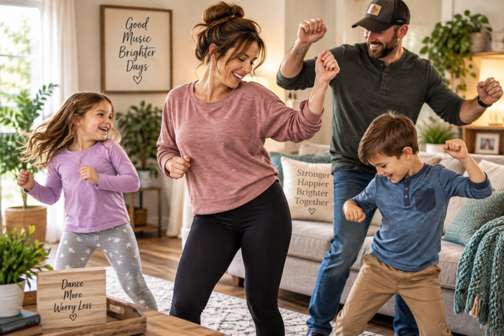 Dance Fitness at Home_family dance party